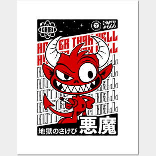 Chibi Devil Posters and Art